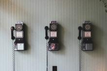 https://unsplash.com/photos/minimalist-photography-of-three-crank-phones-71CjSSB83Wo